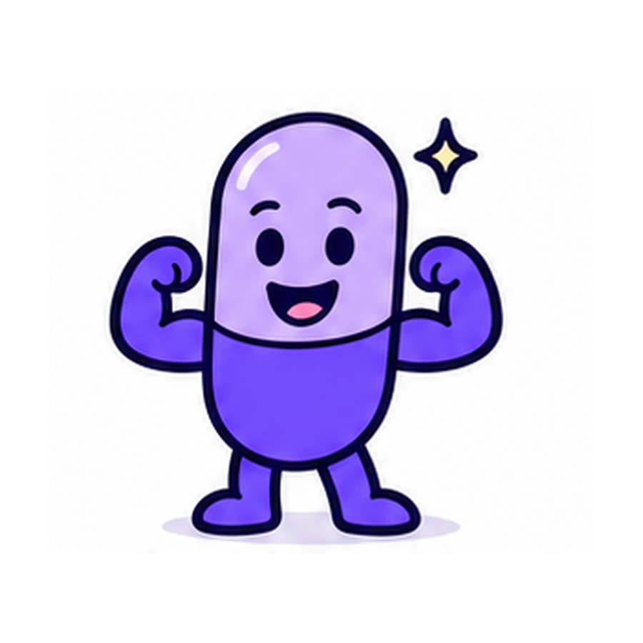 Semi Sweet mascot for Semaglutide (injection or oral dissolving tablet)