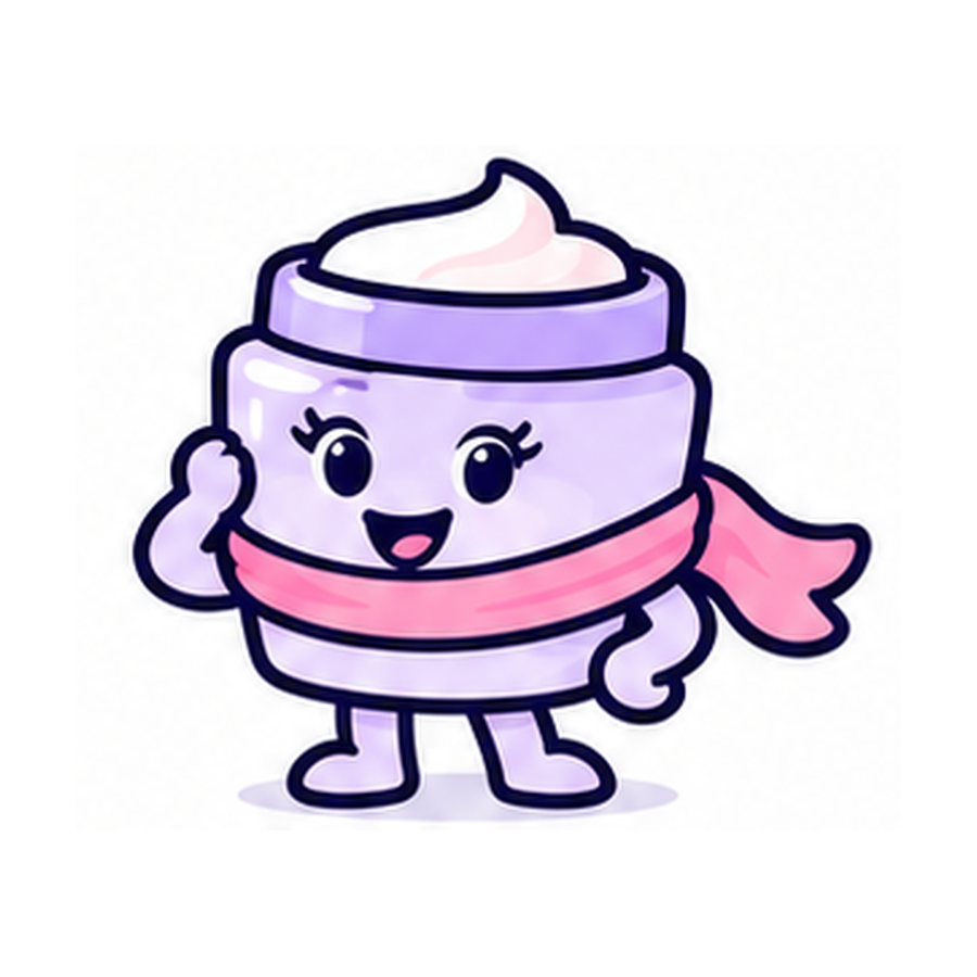 Cashmere mascot for Caffeine / GHK-Cu / Tretinoin / Niacinamide